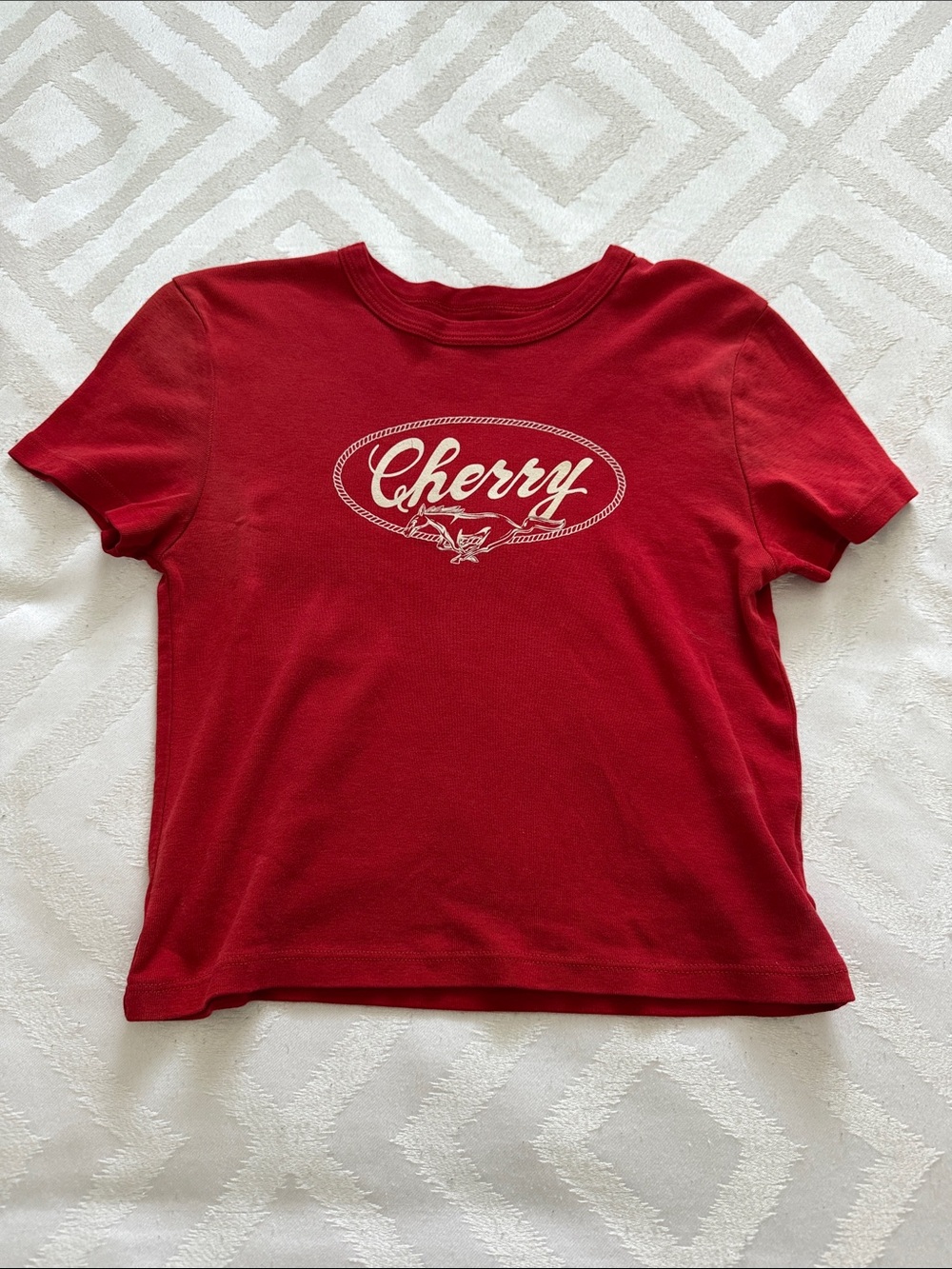 Cherry Los Angeles Baby Tee